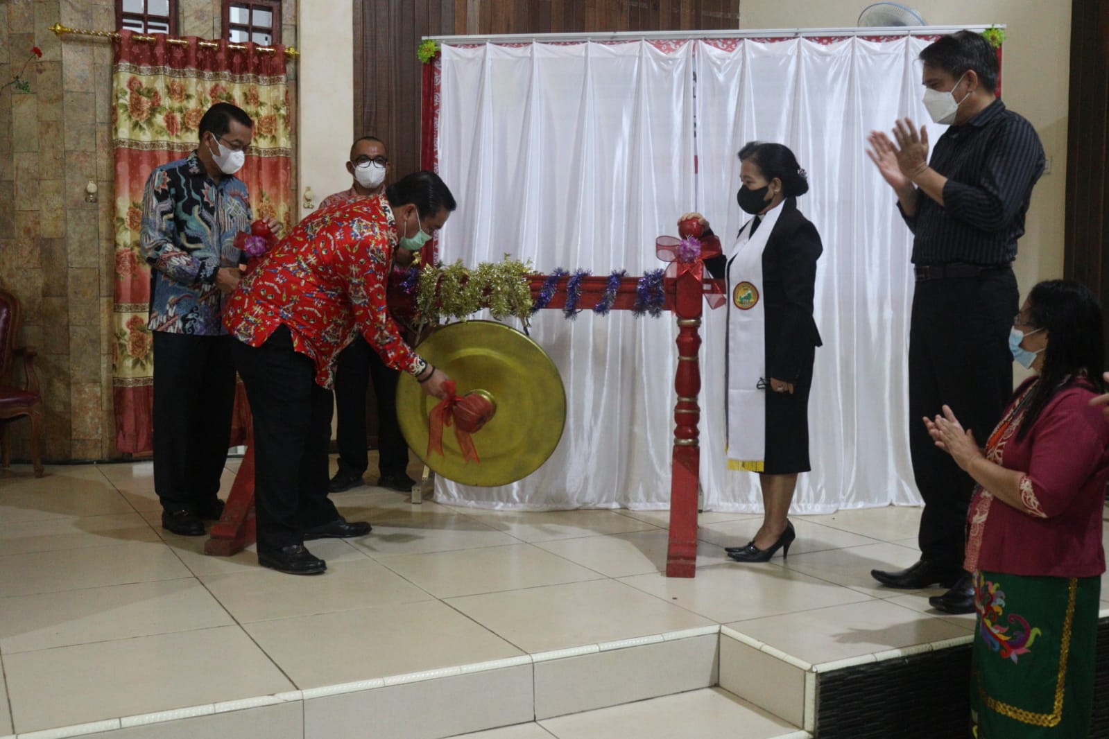 Bupati Resmikan Calon Resort GKE Sendawar